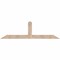 Ekena Millwork Portland Smooth Timber Gable Bracket, Douglas Fir, 84"W x 24"H x 1 1/2"D x 5 1/2"F, 7/12 Pitch GBW084X24X0206POR00SDF - alternate 1